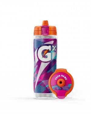 Gatorade Gx Exclusive Water Bottle Bundle 30oz Glitch Berry | CJ8356091