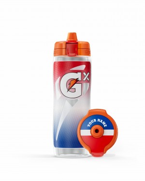 Gatorade Gx Exclusive Water Bottle Bundle 30oz Faded Flag | EB1540679