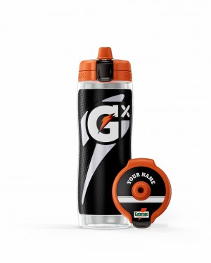 Gatorade Gx Exclusive Water Bottle Bundle 30oz Black | AS0465372