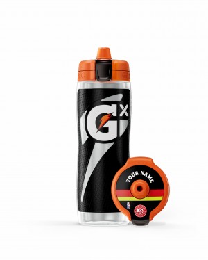 Gatorade Gx NBA Water Bottle Bundle 30oz Atlanta Hawks | SN7183054