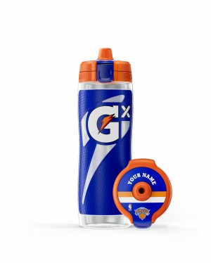 Gatorade Gx NBA Water Bottle Bundle 30oz New York Knicks | XS2371690