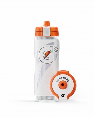 Gatorade Gx Water Bottle Bundle 30oz White | MG7216394