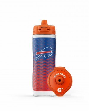 Gatorade NFL Gx Water Bottle Bundle 30 oz Buffalo Bills | FU9653847