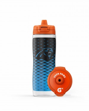 Gatorade NFL Gx Water Bottle Bundle 30 oz Carolina Panthers | TR0423967