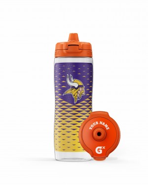 Gatorade NFL Gx Water Bottle Bundle 30 oz Minnesota Vikings | ZL3479062