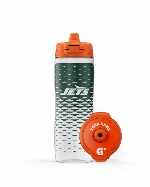 Gatorade NFL Gx Water Bottle Bundle 30 oz New York Jets | PG1502634