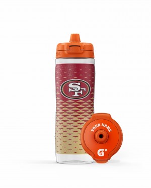 Gatorade NFL Gx Water Bottle Bundle 30 oz San Francisco 49ers | KI0784261