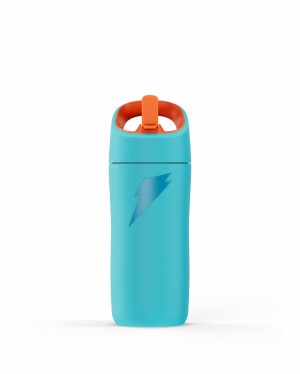 Gatorade Rookie Stainless Steel Water Bottle 12oz Blue | JC0512736