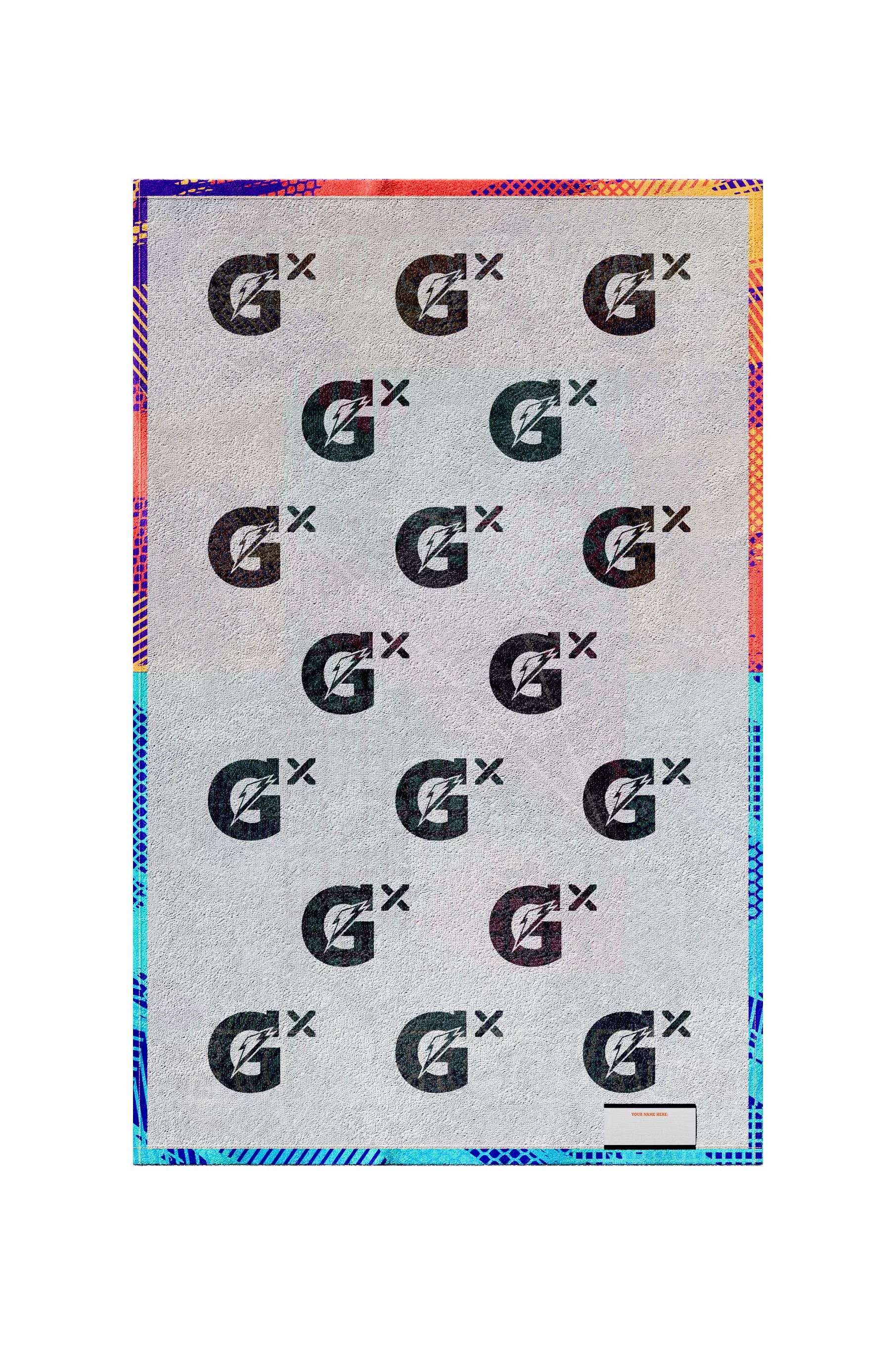 Gatorade Glitched Towel Frosted Berry | GX4523761