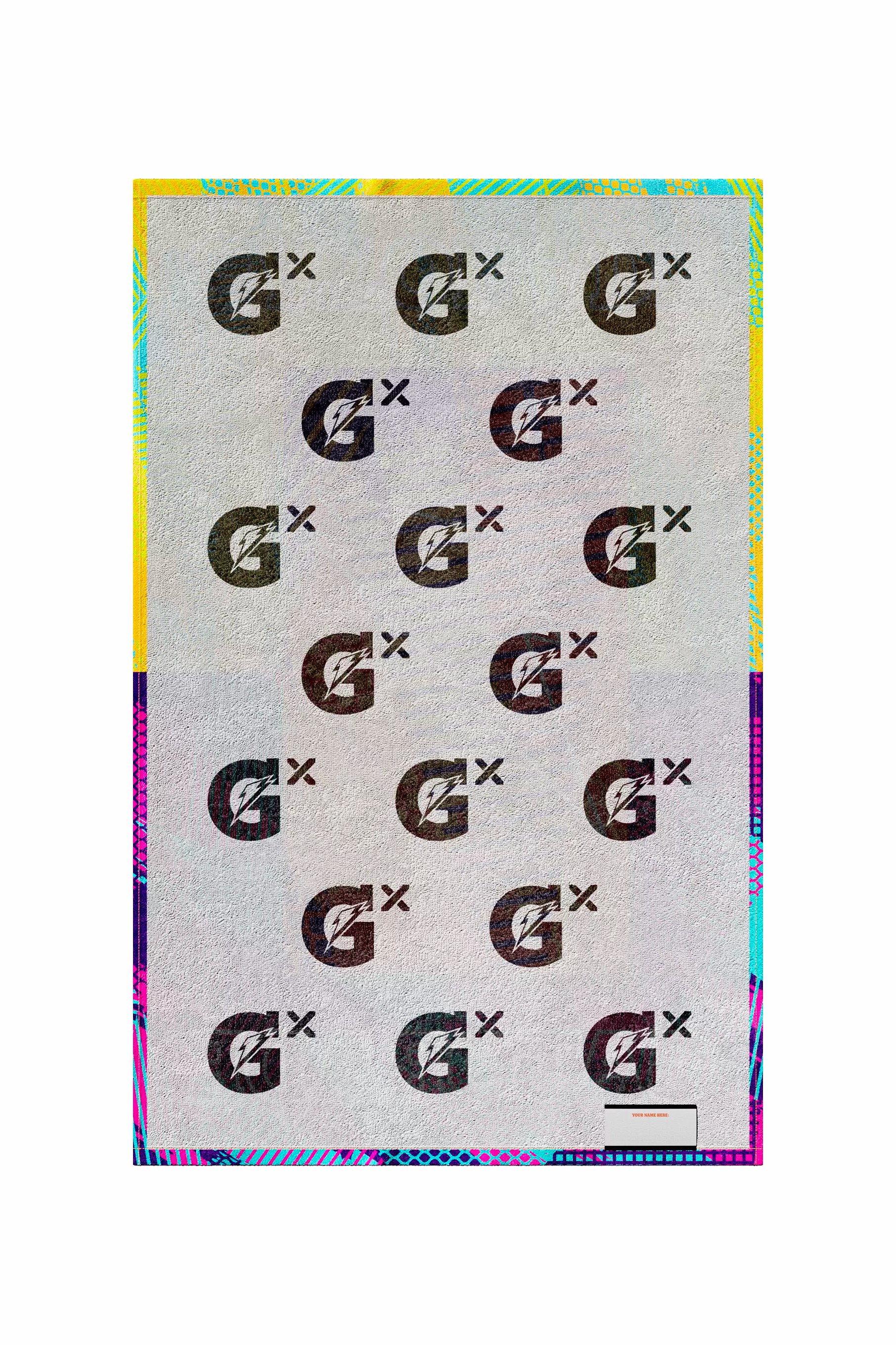 Gatorade Glitched Towel Tropic Guava | BJ7382546