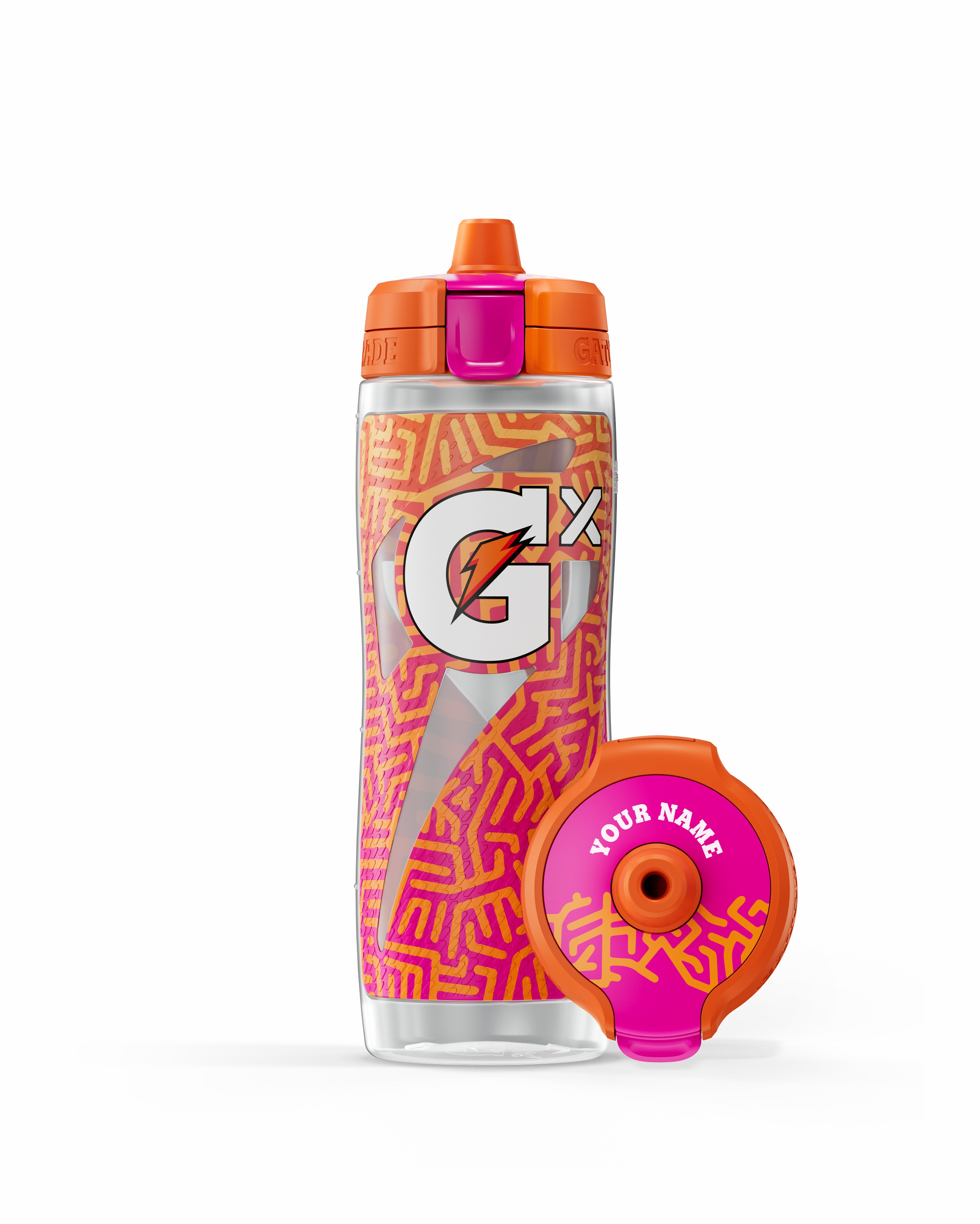 Gatorade Gx Exclusive Water Bottle Bundle 30oz Fractal Sunrise | AM2194867