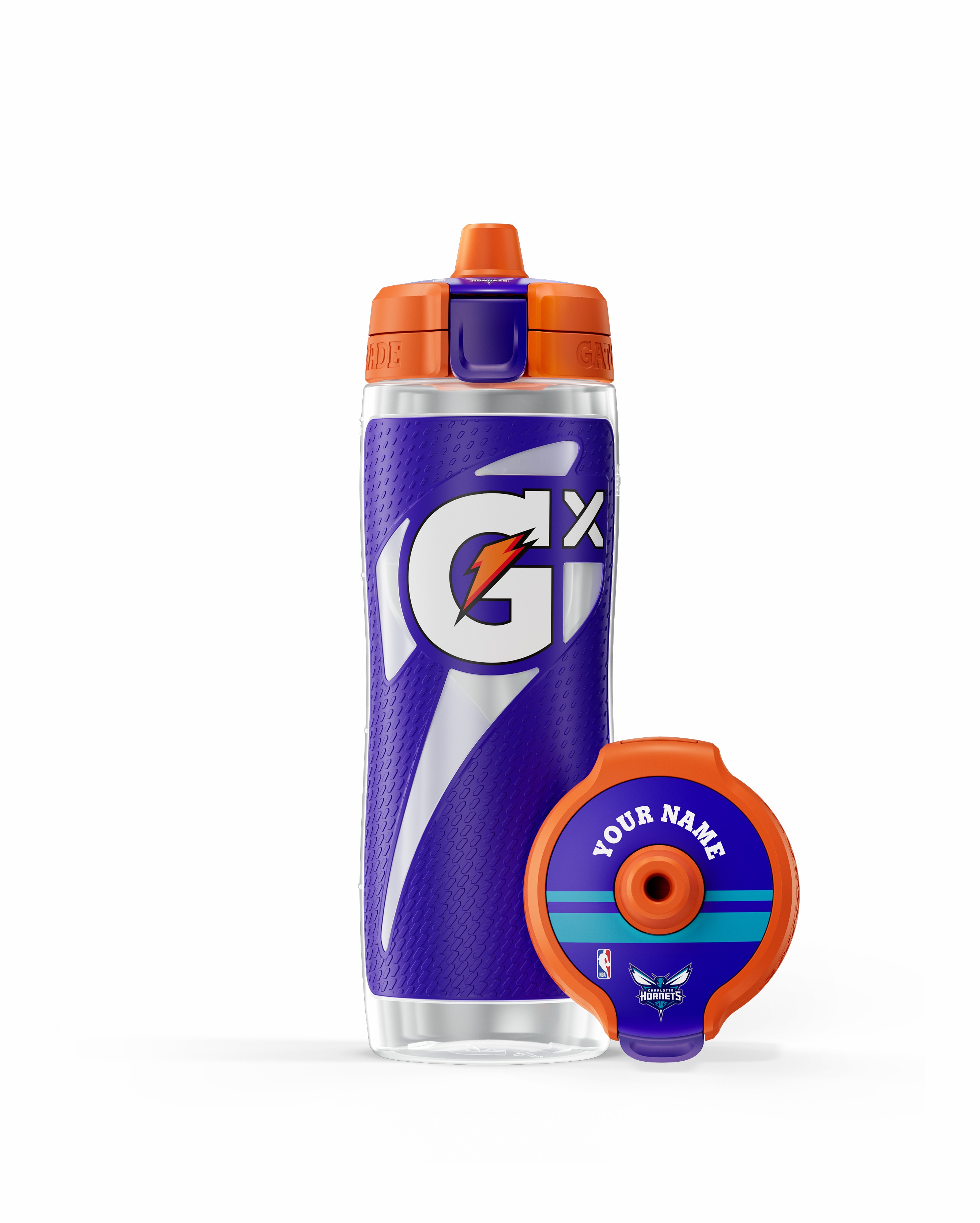 Gatorade Gx NBA Water Bottle Bundle 30oz Charlotte Hornets | DJ5197362