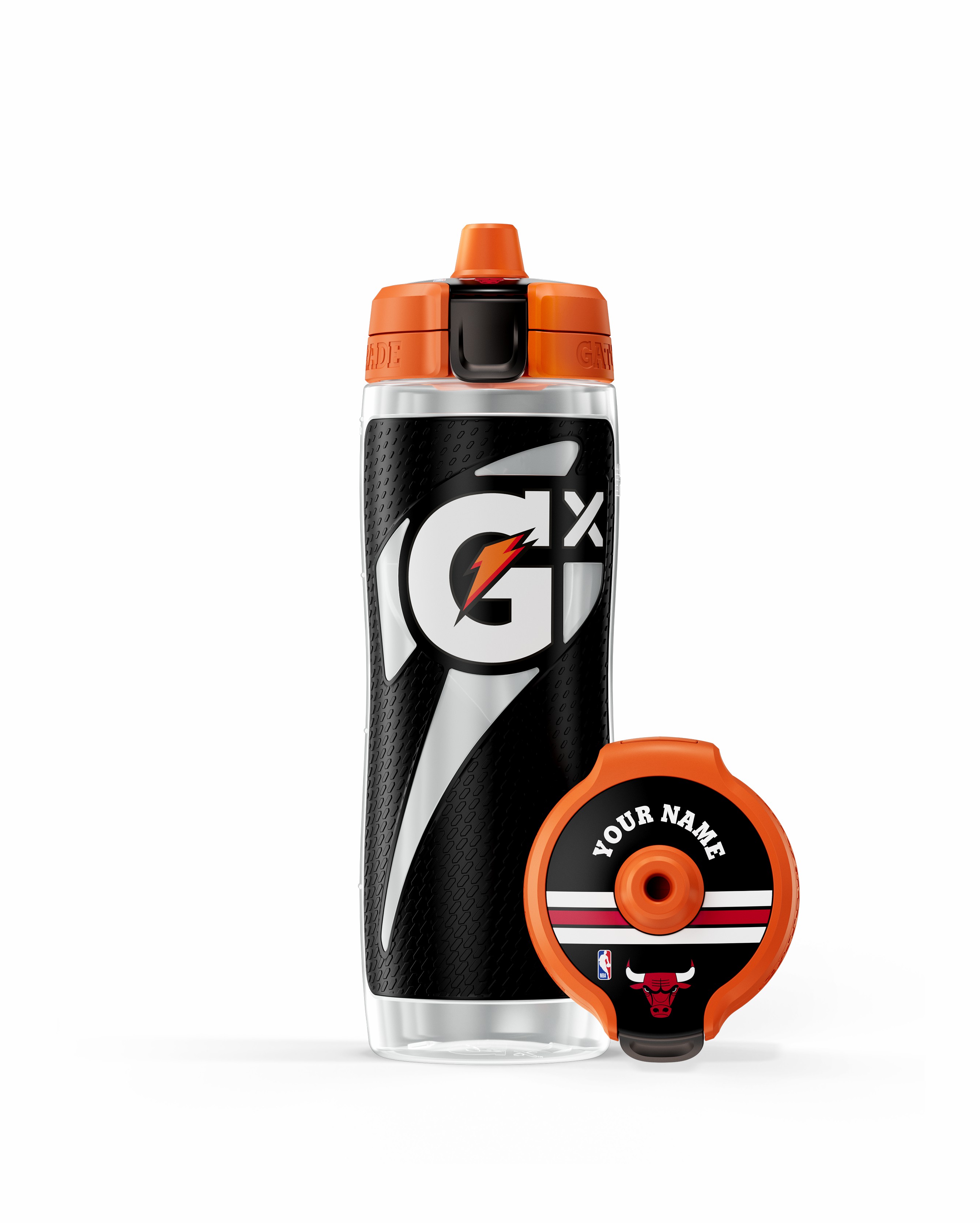 Gatorade Gx NBA Water Bottle Bundle 30oz Chicago Bulls | BW7205349