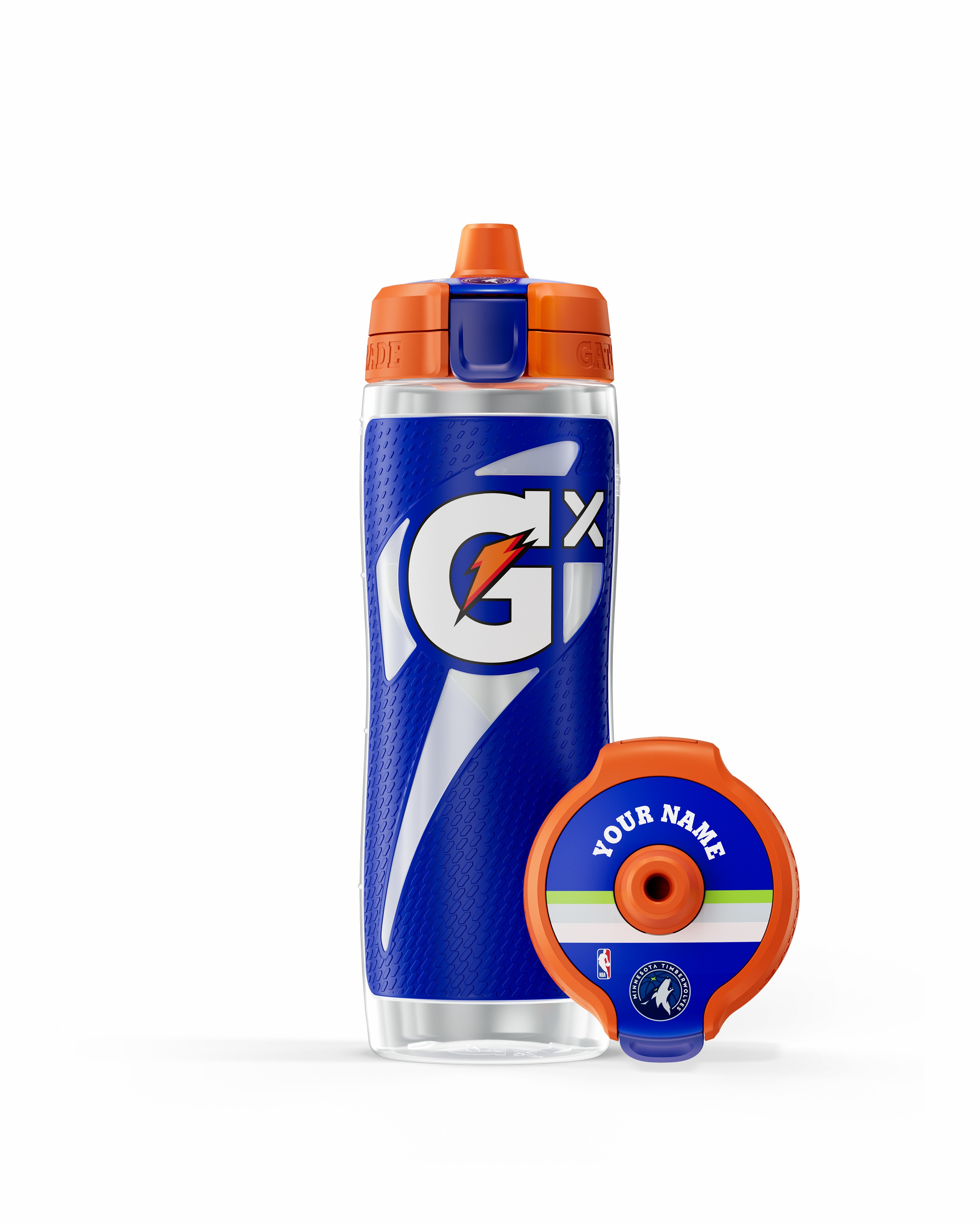 Gatorade Gx NBA Water Bottle Bundle 30oz Minnesota Timberwolves | GL0674915