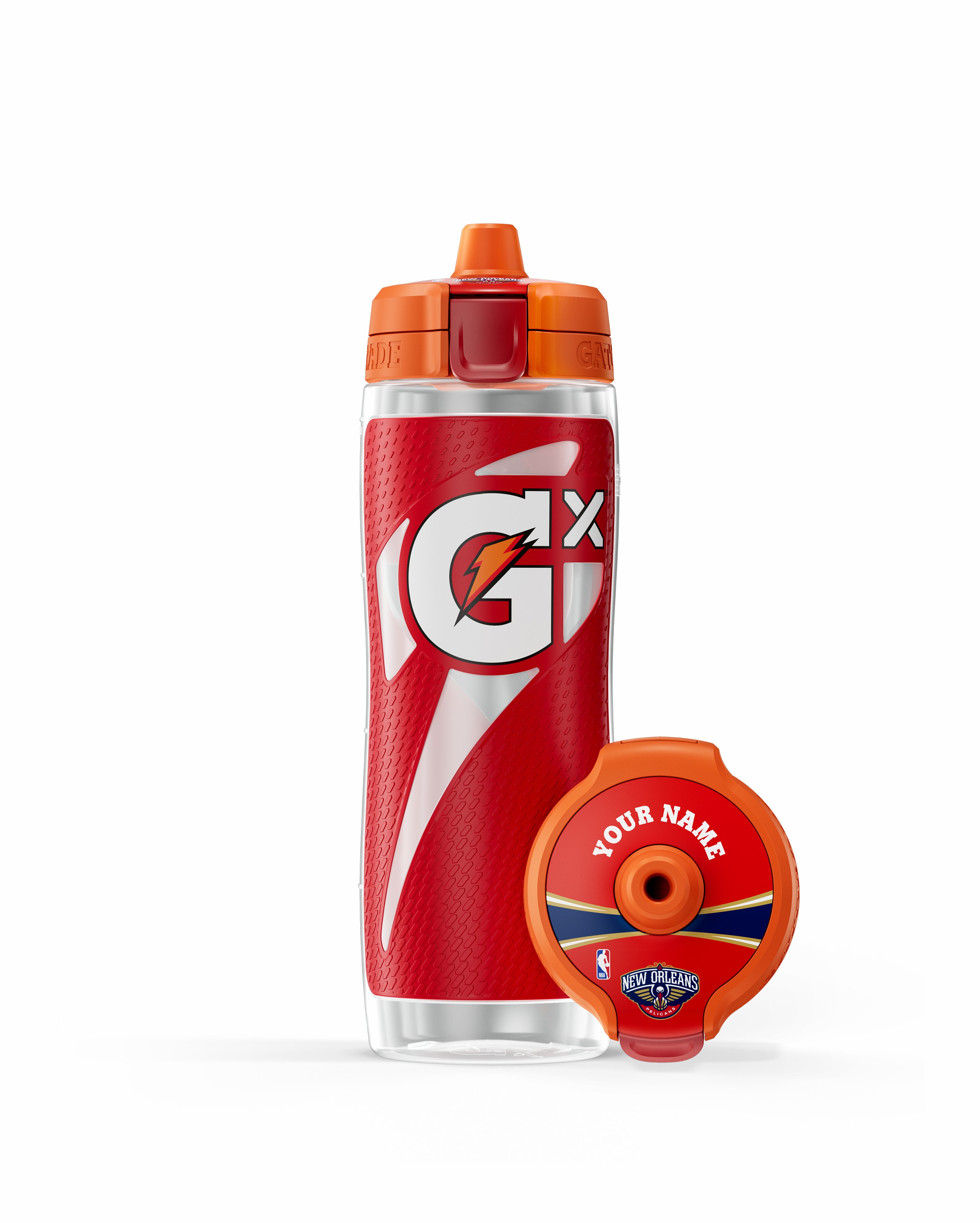 Gatorade Gx NBA Water Bottle Bundle 30oz New Orleans Pelicans | UZ3018597