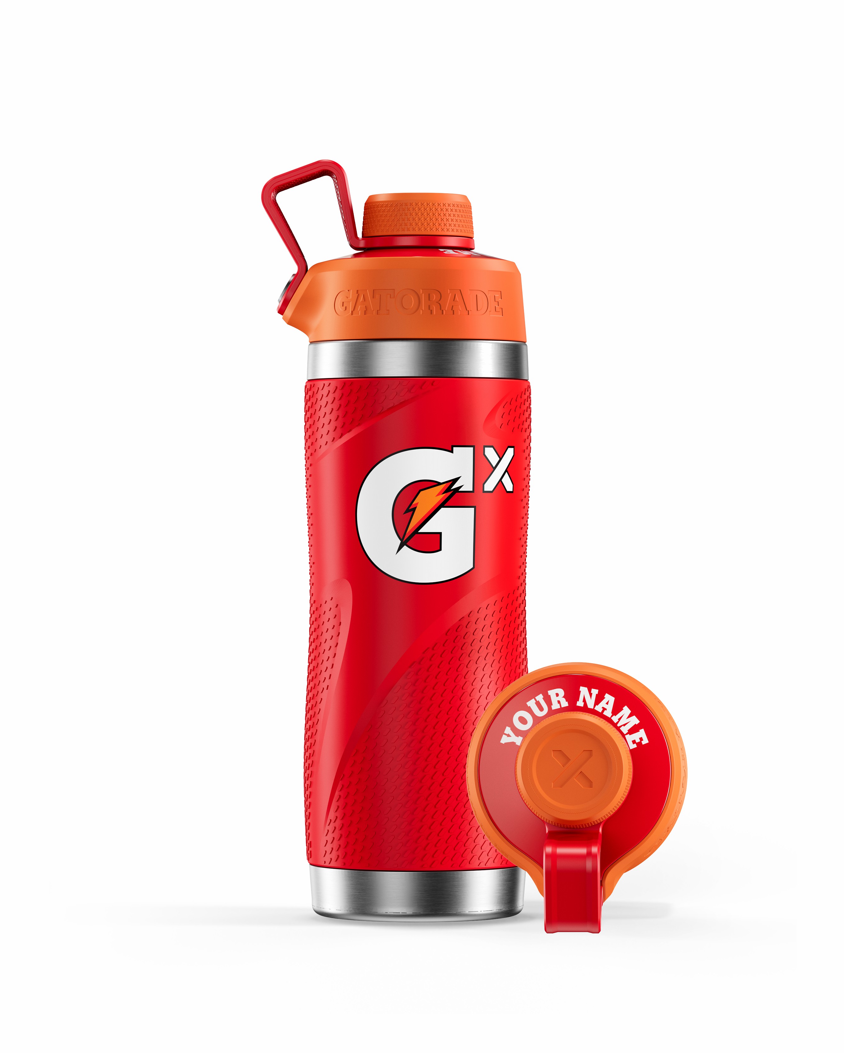 Gatorade Gx Stainless Steel Bottle Bundle 32oz Red | TY6352914