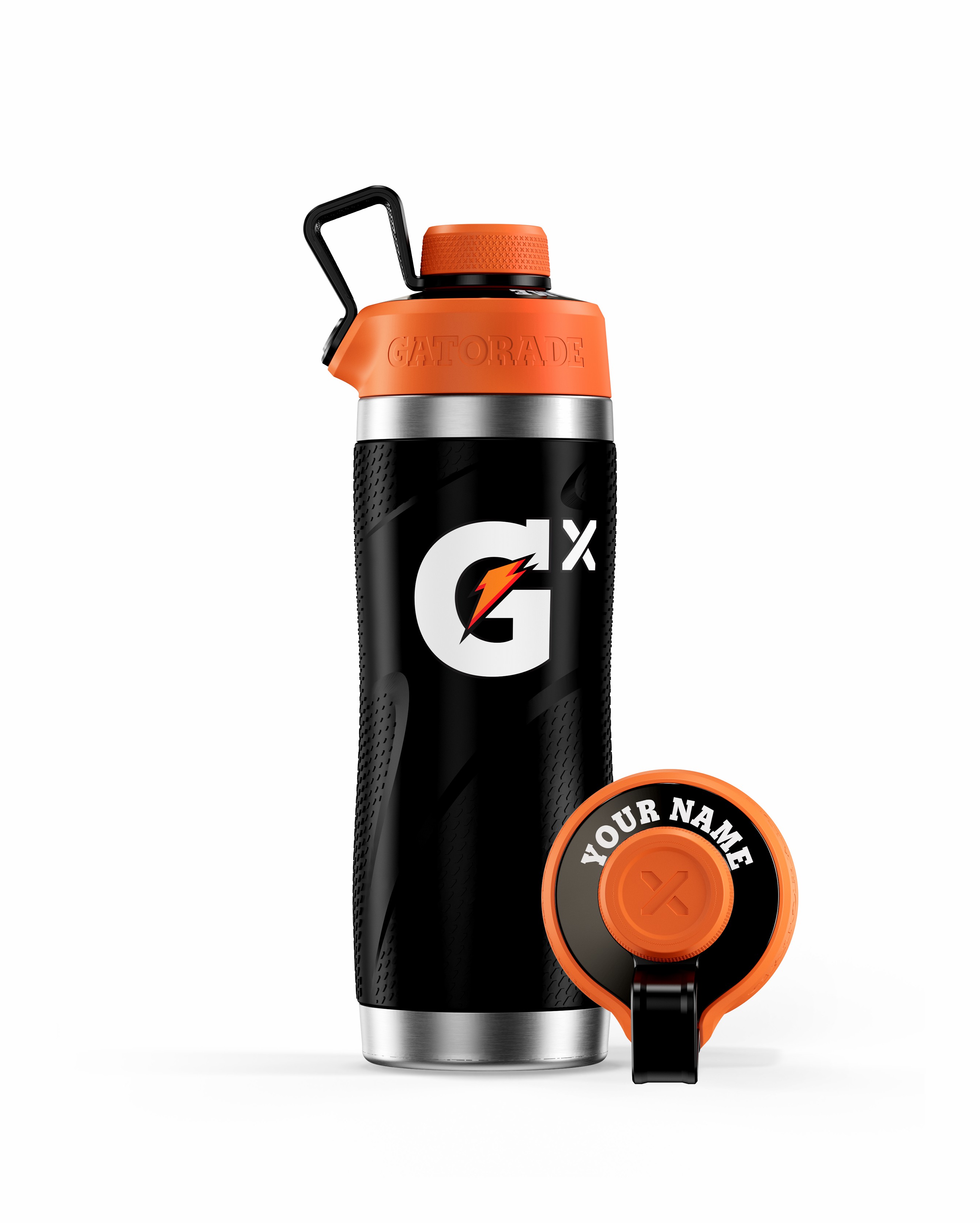 Gatorade Gx Stainless Steel Bottle Bundle 32oz Black | UM0231458