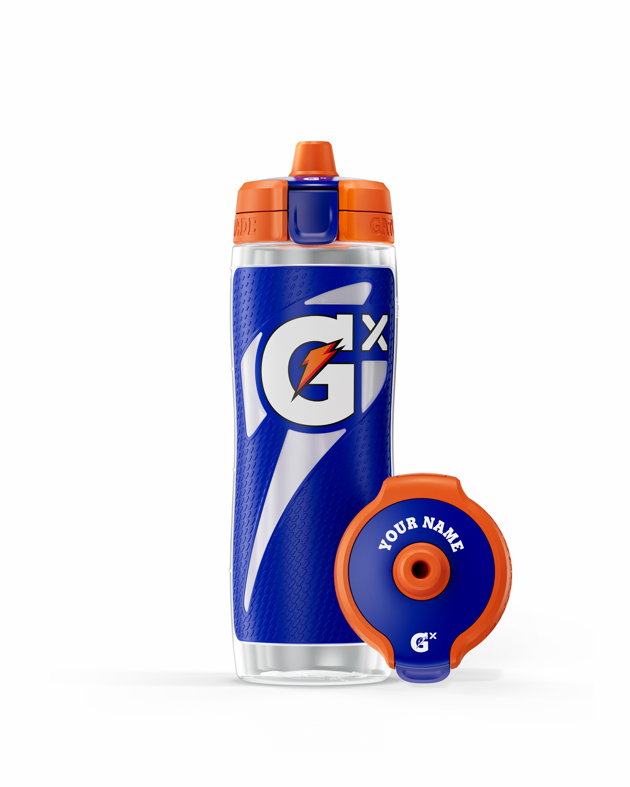 Gatorade Gx Water Bottle Bundle 30oz Royal Blue | TH6580297