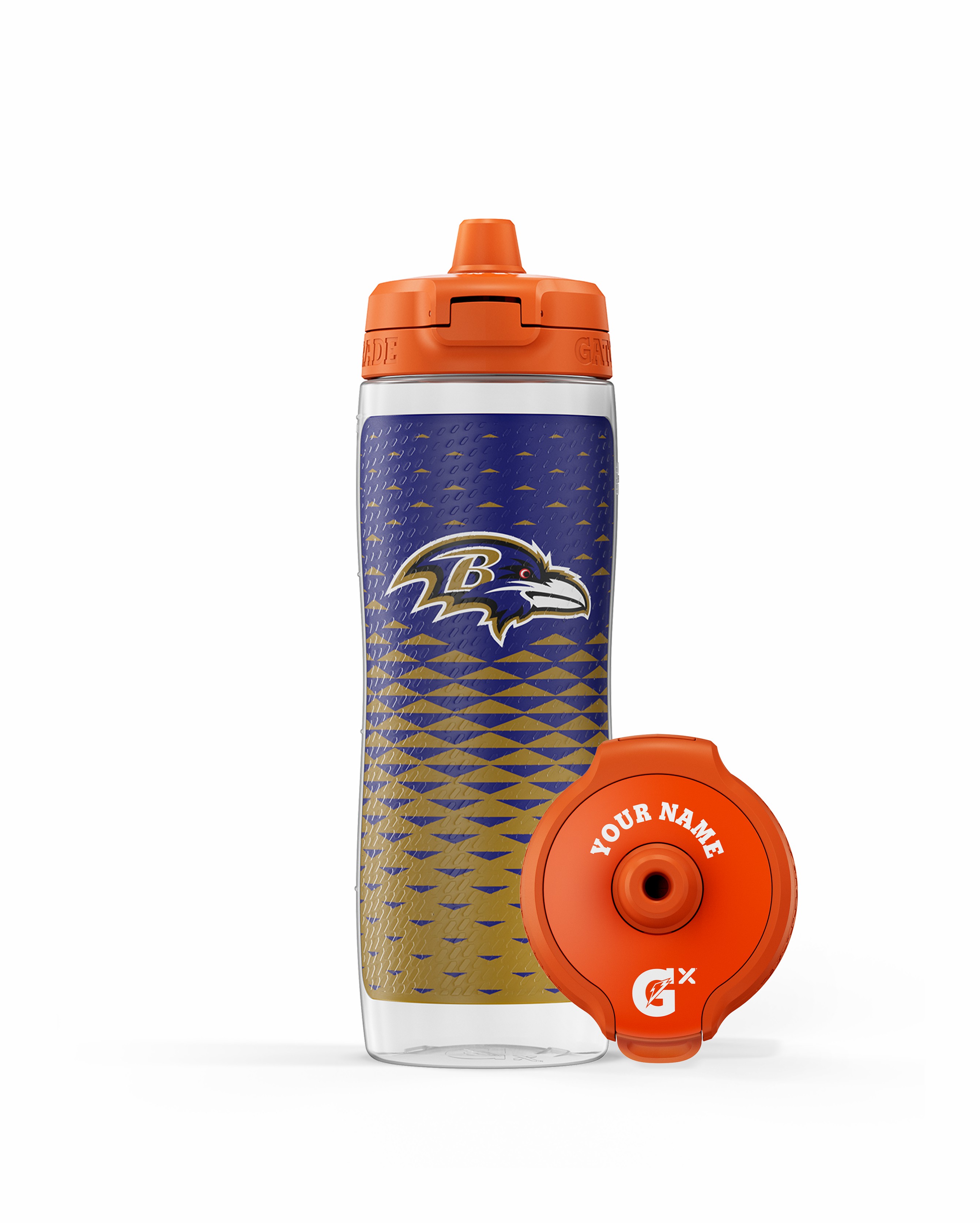 Gatorade NFL Gx Water Bottle Bundle 30 oz Baltimore Ravens | LM2617943