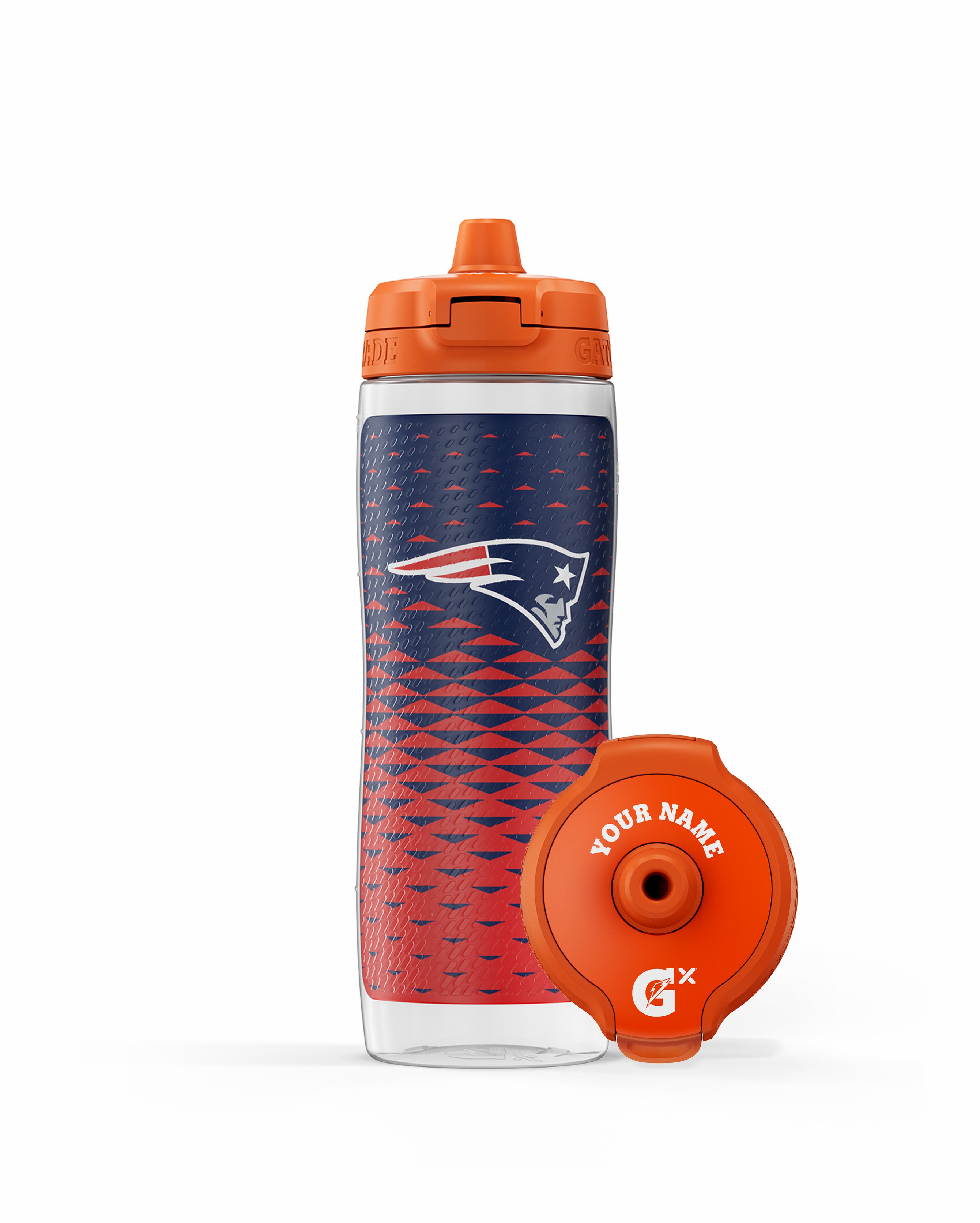 Gatorade NFL Gx Water Bottle Bundle 30 oz New England Patriots | ZG4329701