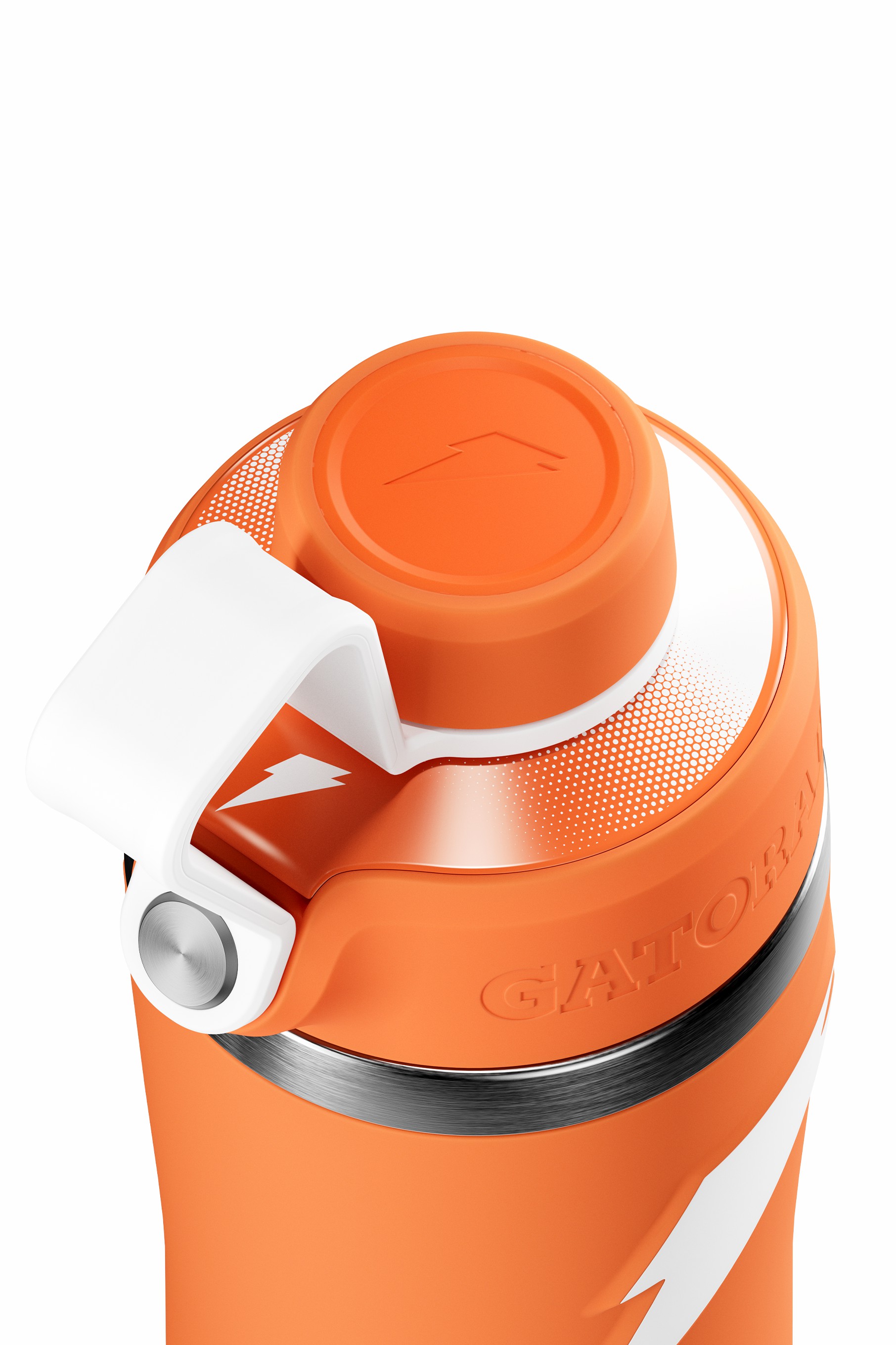 Gatorade Overtime Stainless Steel Water Bottle (Screw Cap) Bundle 22oz Orange | GB0427918