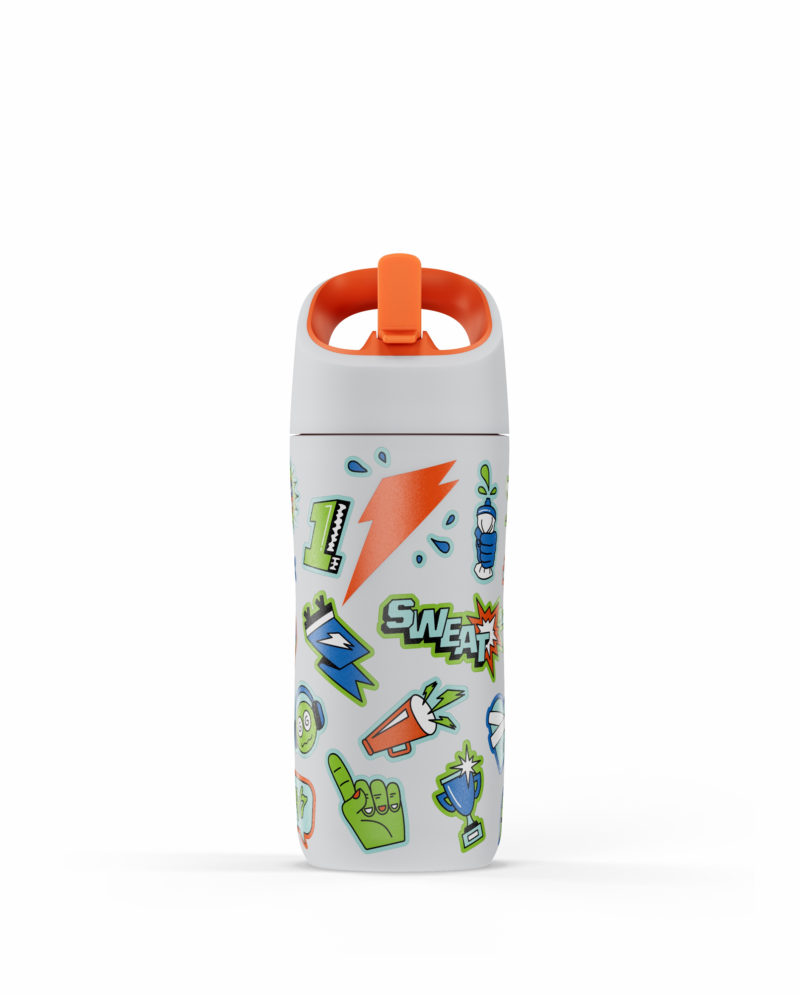 Gatorade Rookie Stainless Steel Water Bottle 12oz White | AC3450689