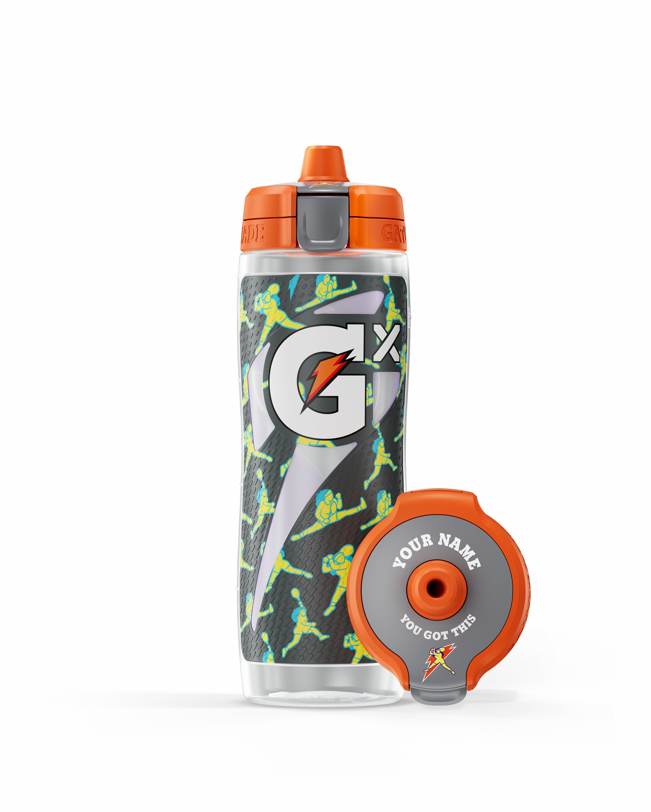 Gatorade Serena Williams Gx Collaboration Bottle Bundle 30oz Grey | FD4175036